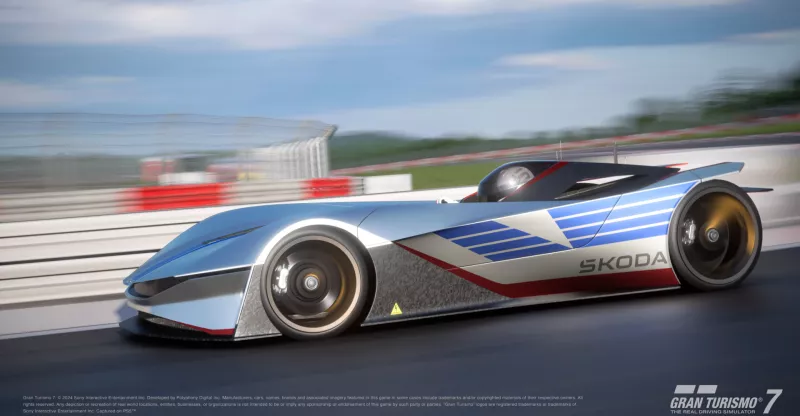 Česká automobilka míří do slavné herní série Gran Turismo. Hráči si zajezdí v elektrické Škodě